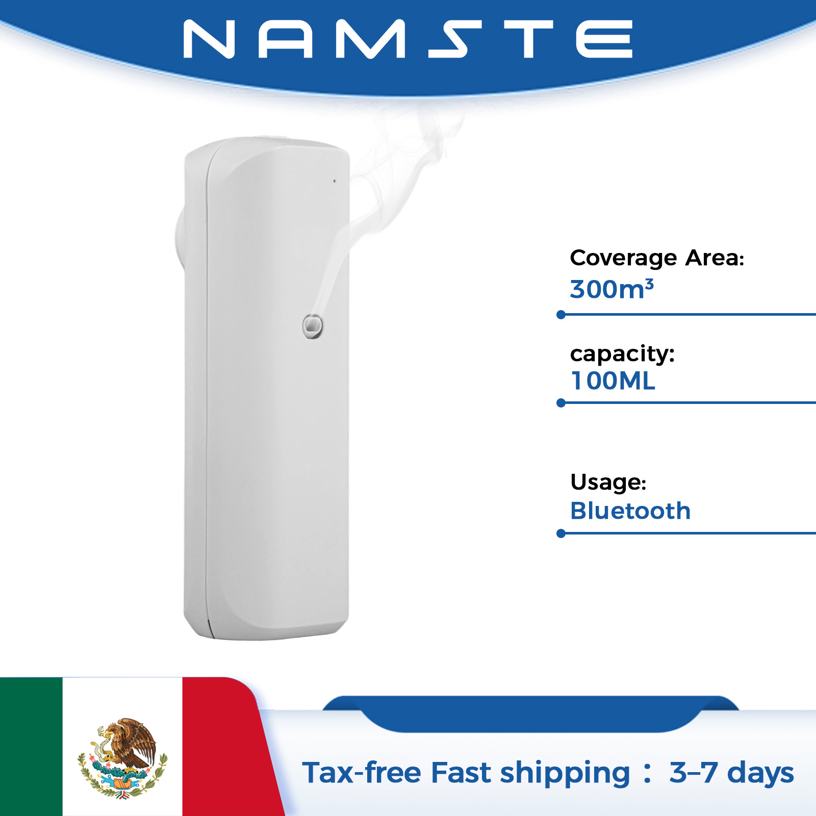 Home Fragrance Device - NAMSTE Aromatic Oil Diffuser Bluetooth Fragrance
