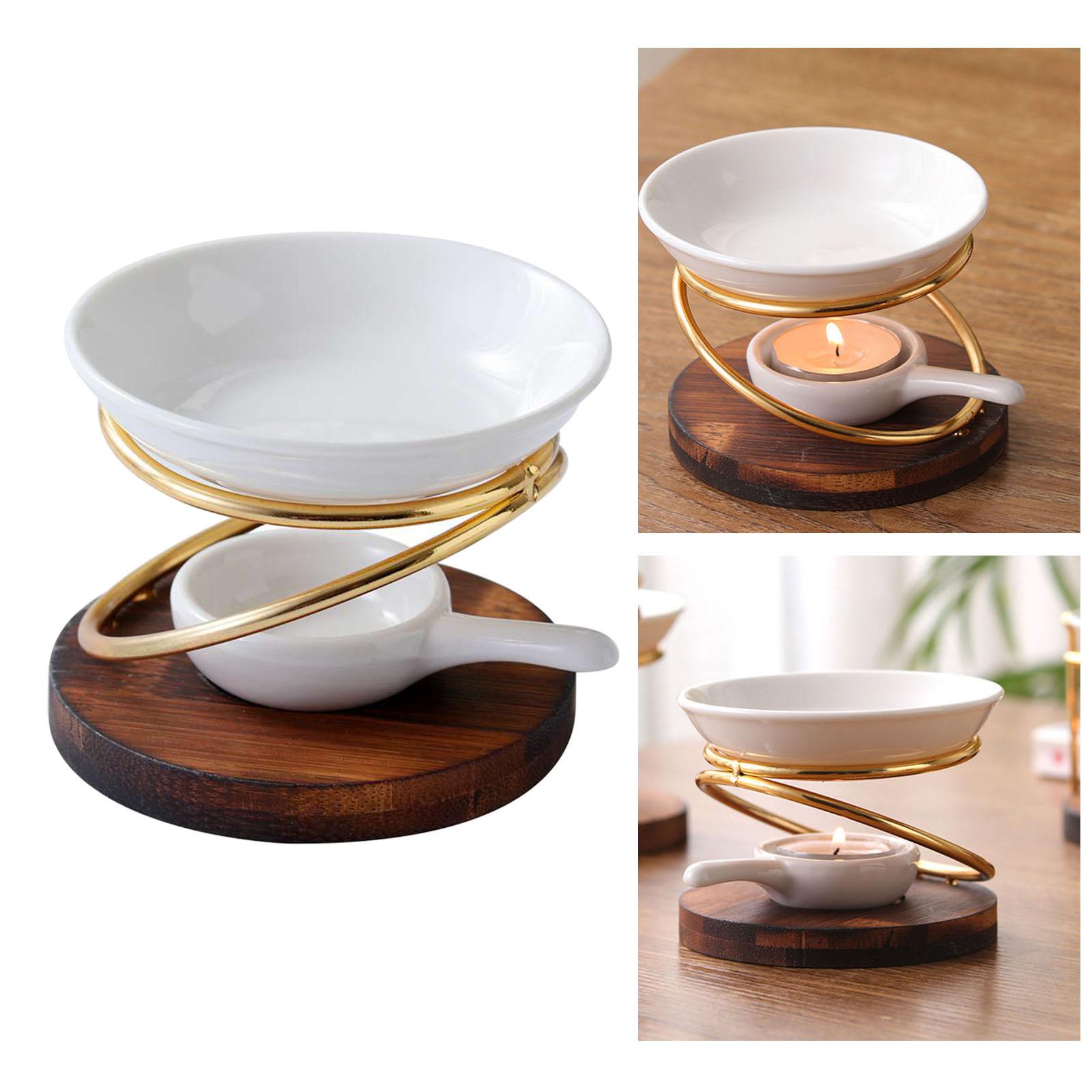 Ceramic Oil Burner - Aroma Oil Burner Warmer Oil Incense
