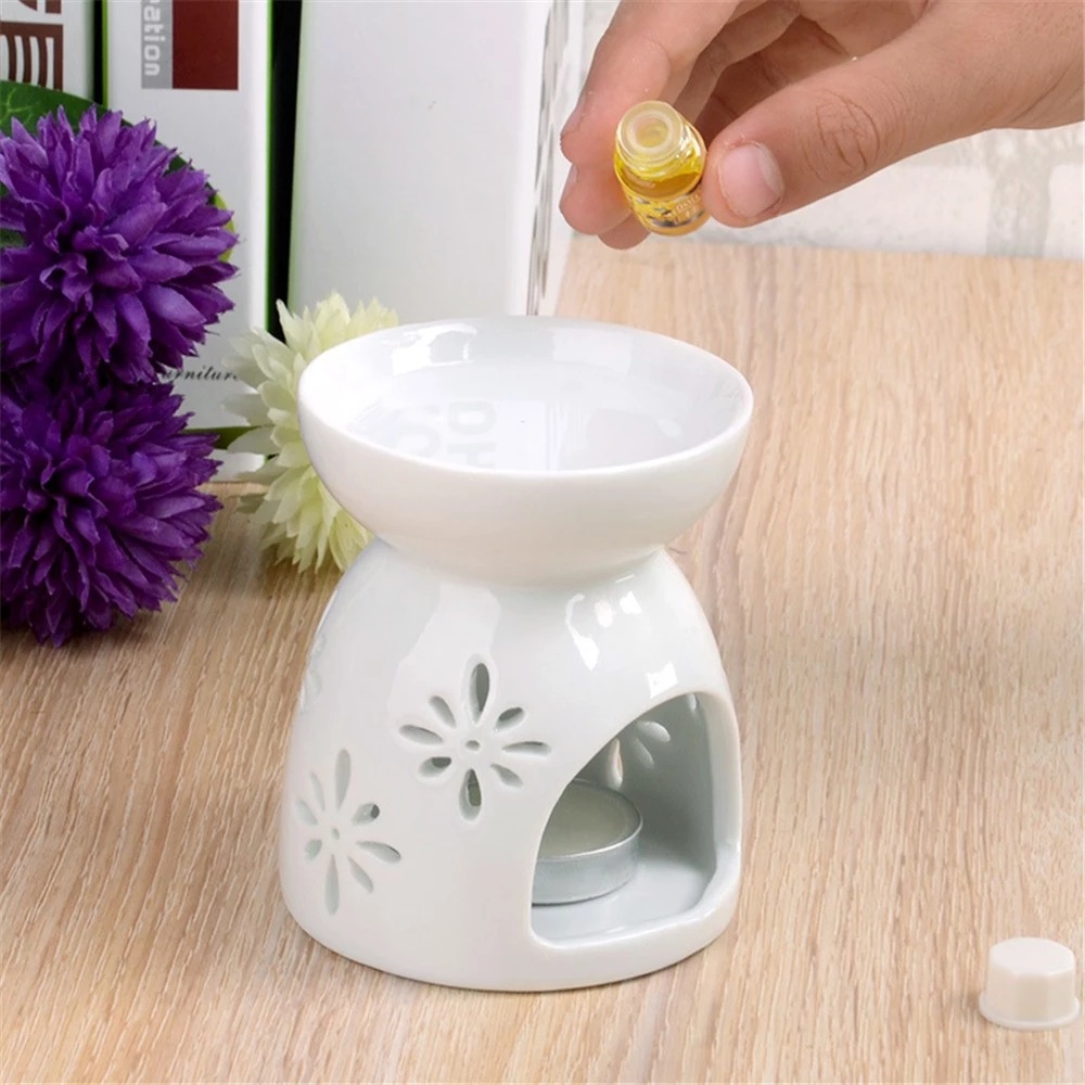 Tealight Candle Holder Essenti - đánh giá và giá Ceramic Oil Burner