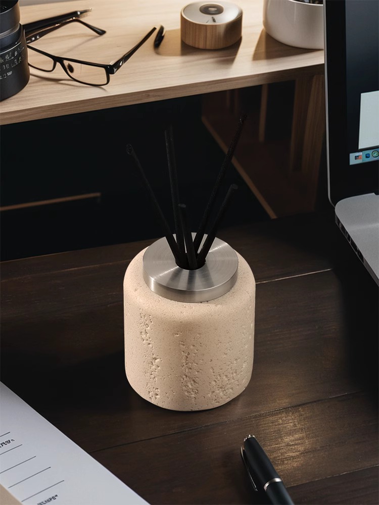 Natural Marble Aroma Diffuser  - đánh giá và giá Home Fragrance Set Gift