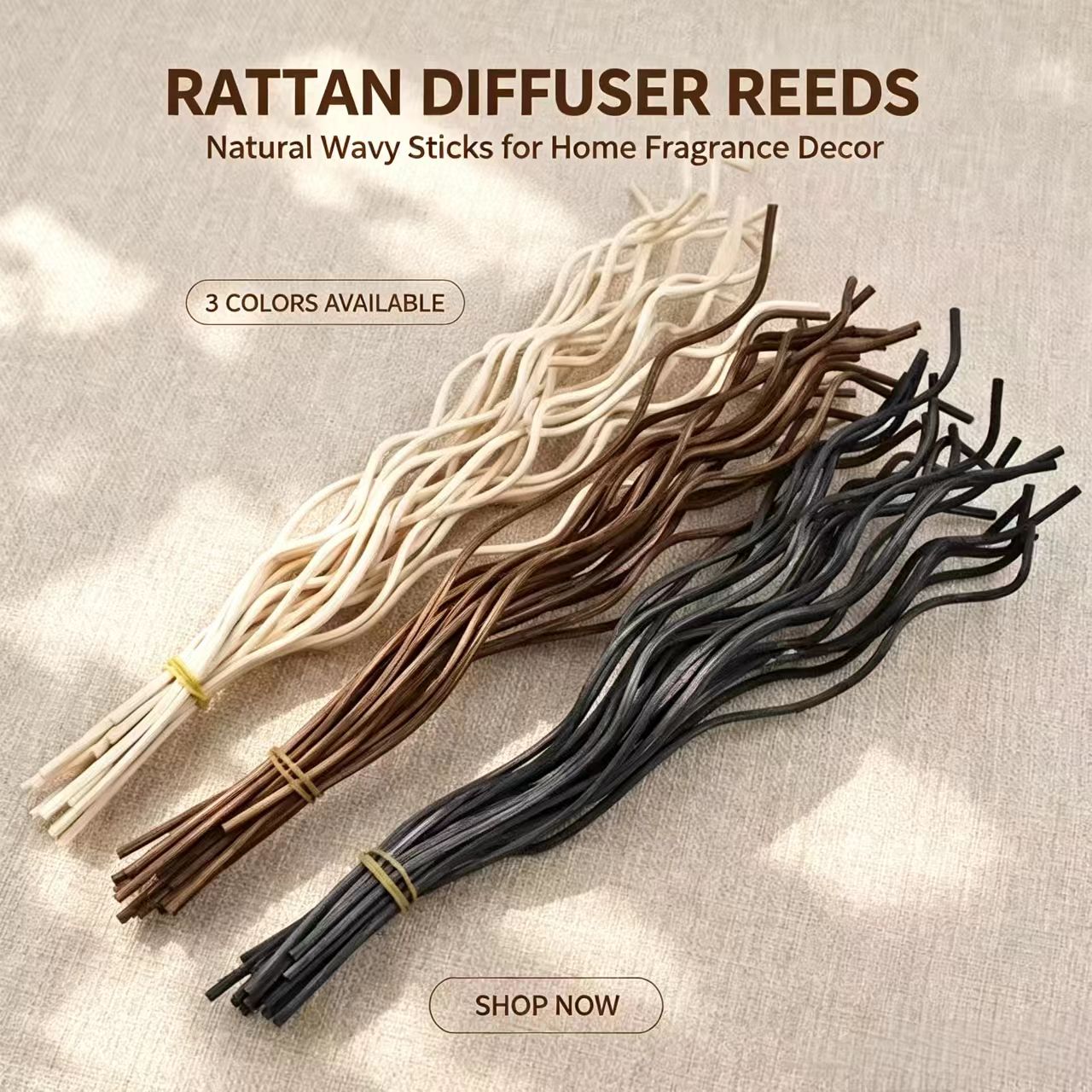 20Pcs Long Wavy Rattan Reed Di - đánh giá và giá Home Fragrance Refill