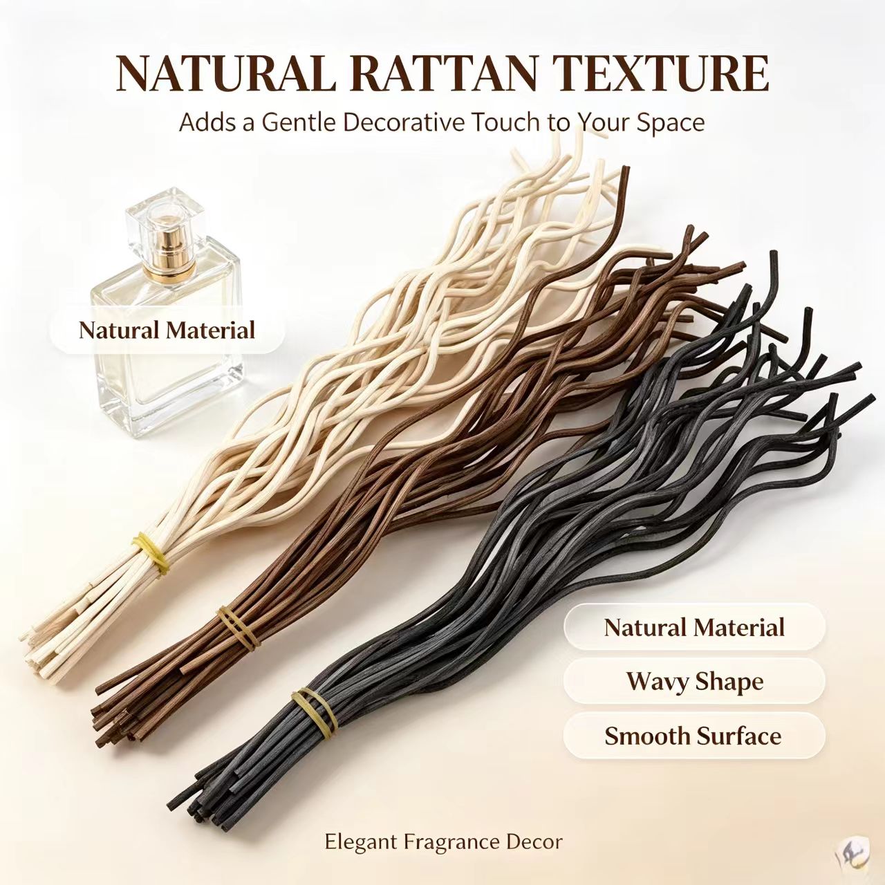 20Pcs Long Wavy Rattan Reed Di - đánh giá và giá Home Fragrance Refill