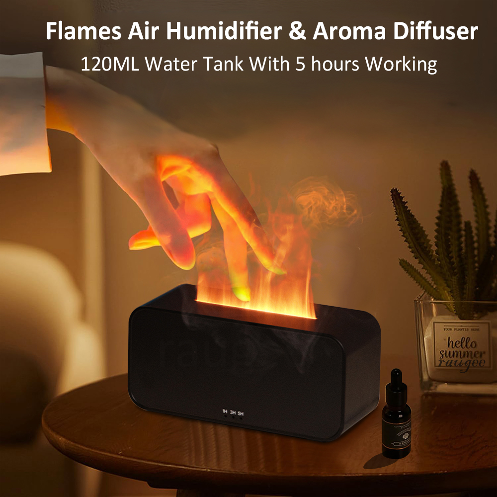 Aroma Humidifier Flame Air Hum - đánh giá và giá Home Fragrance Device