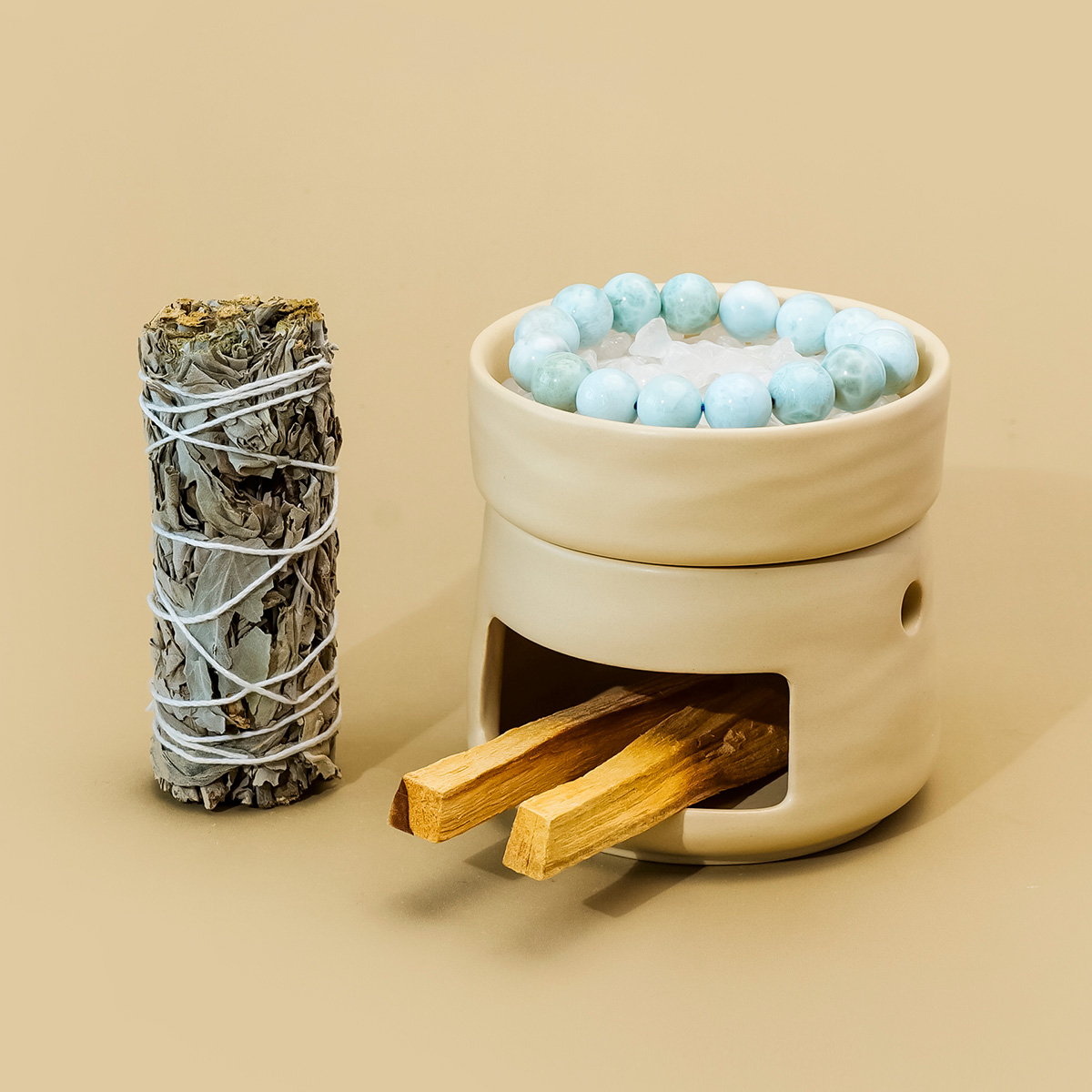 1set Natural Crystal Aroma Sto - đánh giá và giá Ceramic Oil Burner