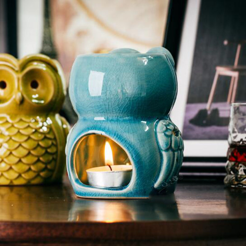 Gốm Xông Tinh Dầu Đốt Cú Tinh  - đánh giá và giá Ceramic Oil Burner