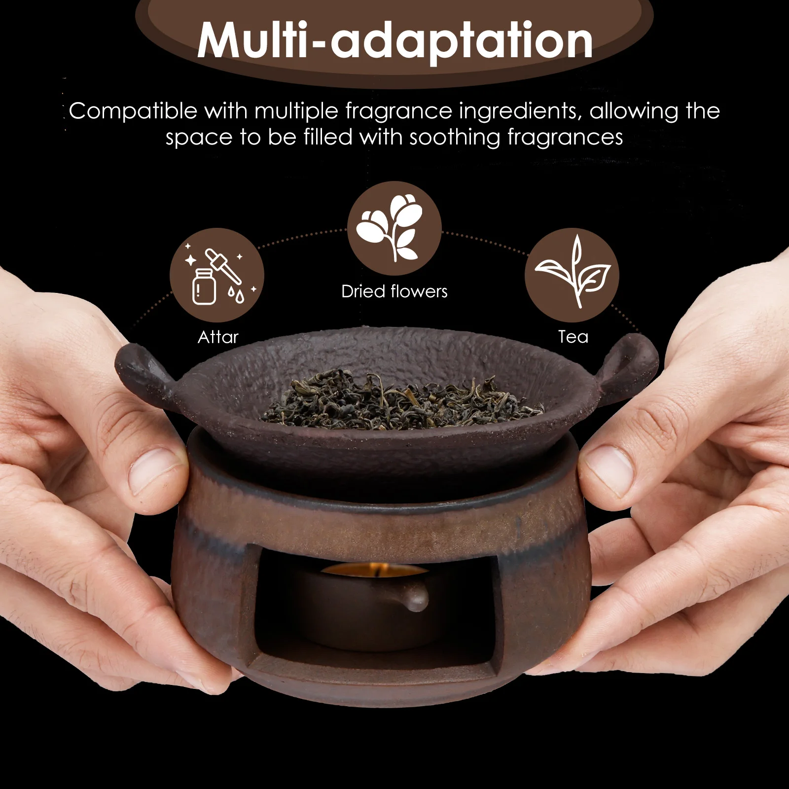 Ceramic Aromatherapy Stove Ess - đánh giá và giá Ceramic Oil Burner