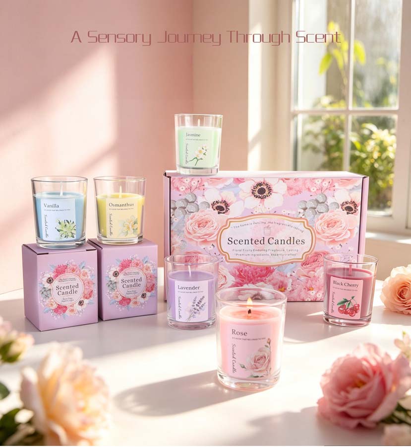 Aromatherapy Scented Candle Gi - đánh giá và giá Home Fragrance Set Gift