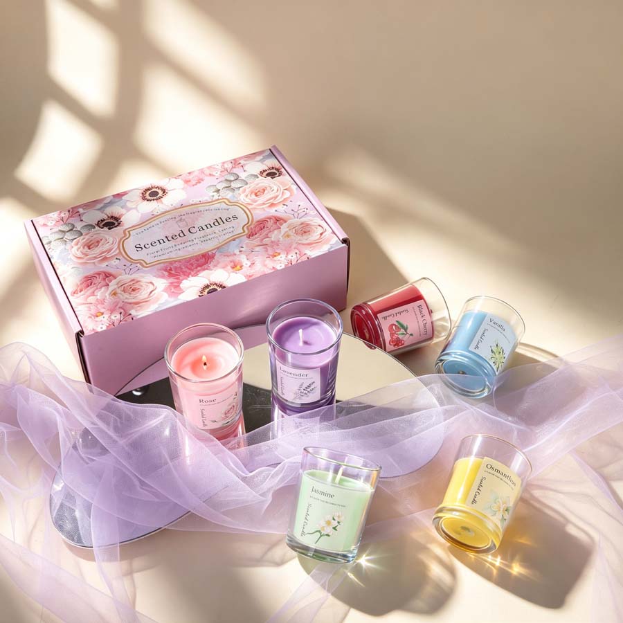 Aromatherapy Scented Candle Gi - đánh giá và giá Home Fragrance Set Gift