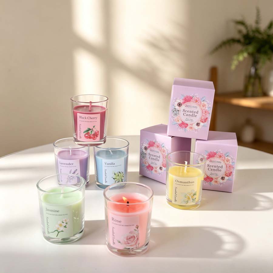 Aromatherapy Scented Candle Gi - đánh giá và giá Home Fragrance Set Gift