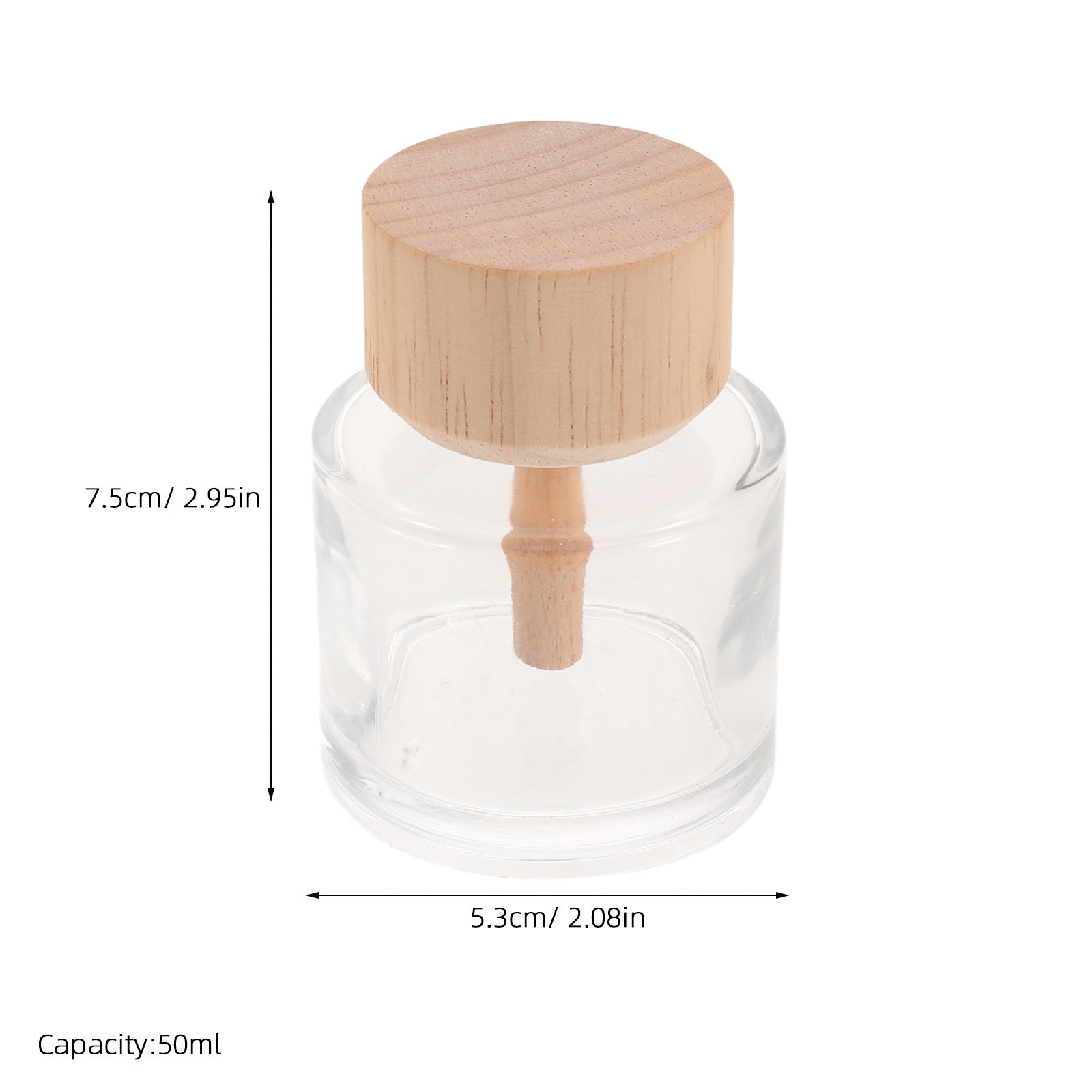 2Pcs Clear Glass Reed Diffuser - đánh giá và giá Home Fragrance Refill